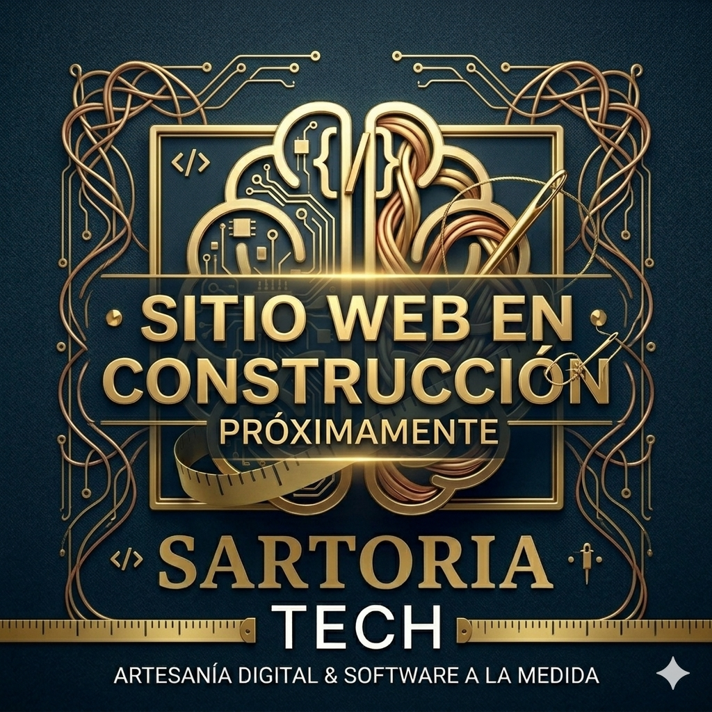 Sartoria Tech - Sitio en Construcción